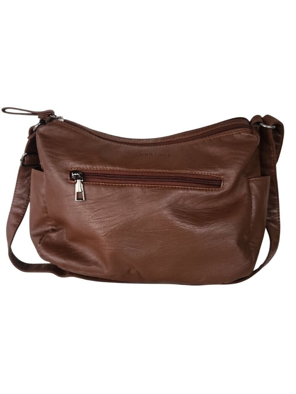 Brown Leather Crossbody Bag